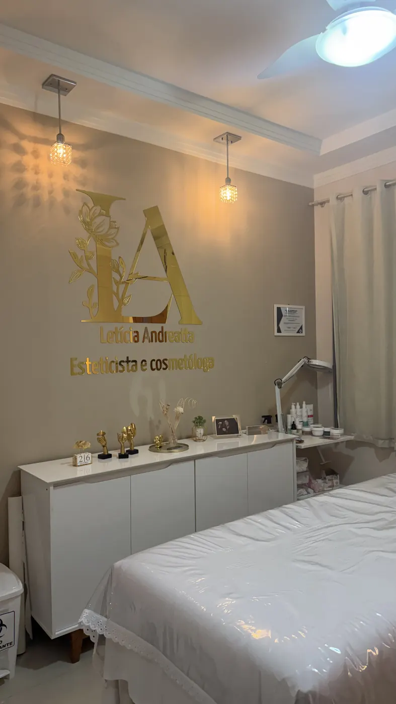 Maca e bancada da sala